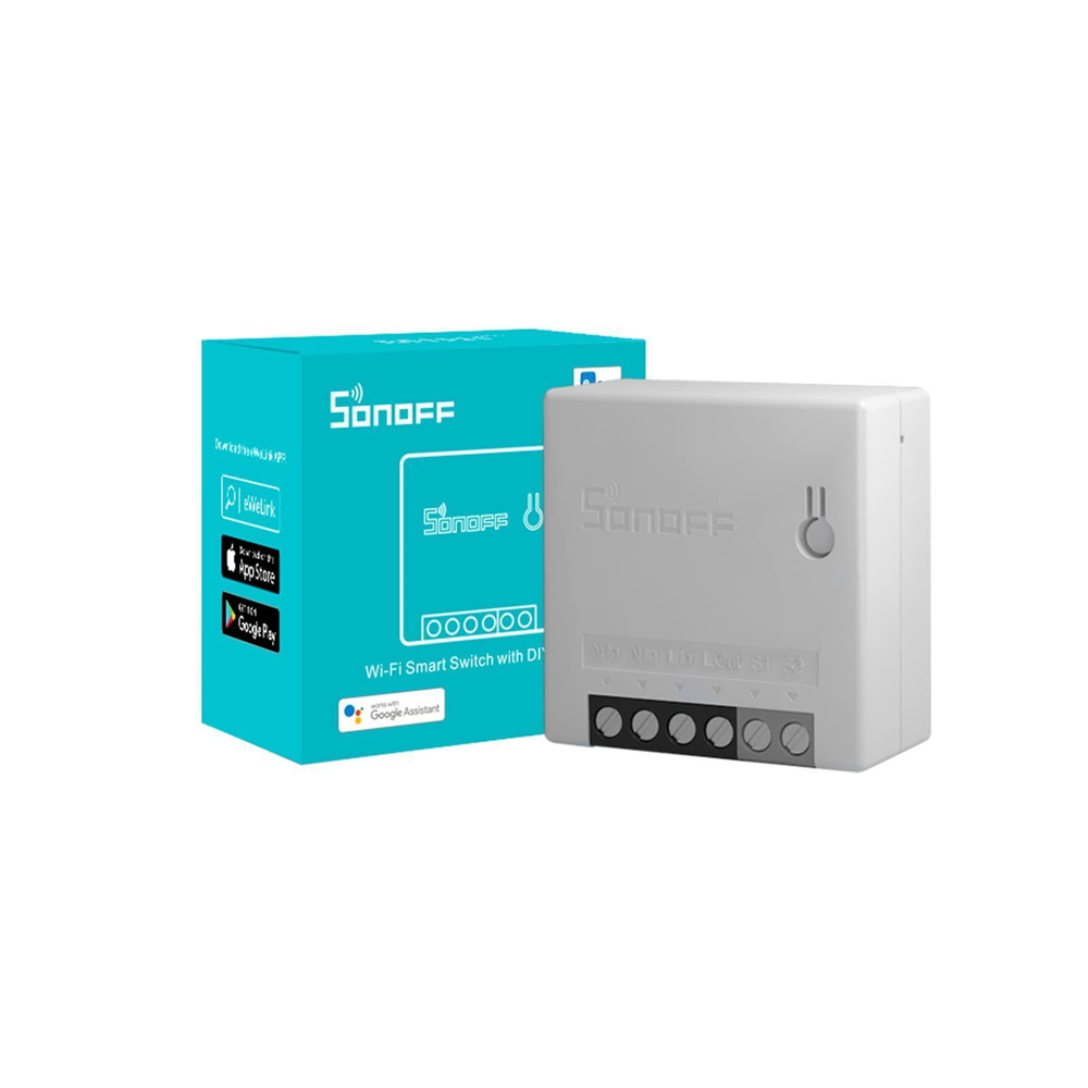 Умное WiFi Реле Sonoff MINIR2 (Работает с Алисой)