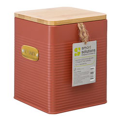 Банка для хранения сладостей 3.2л Smart Solutions Irmel терракота