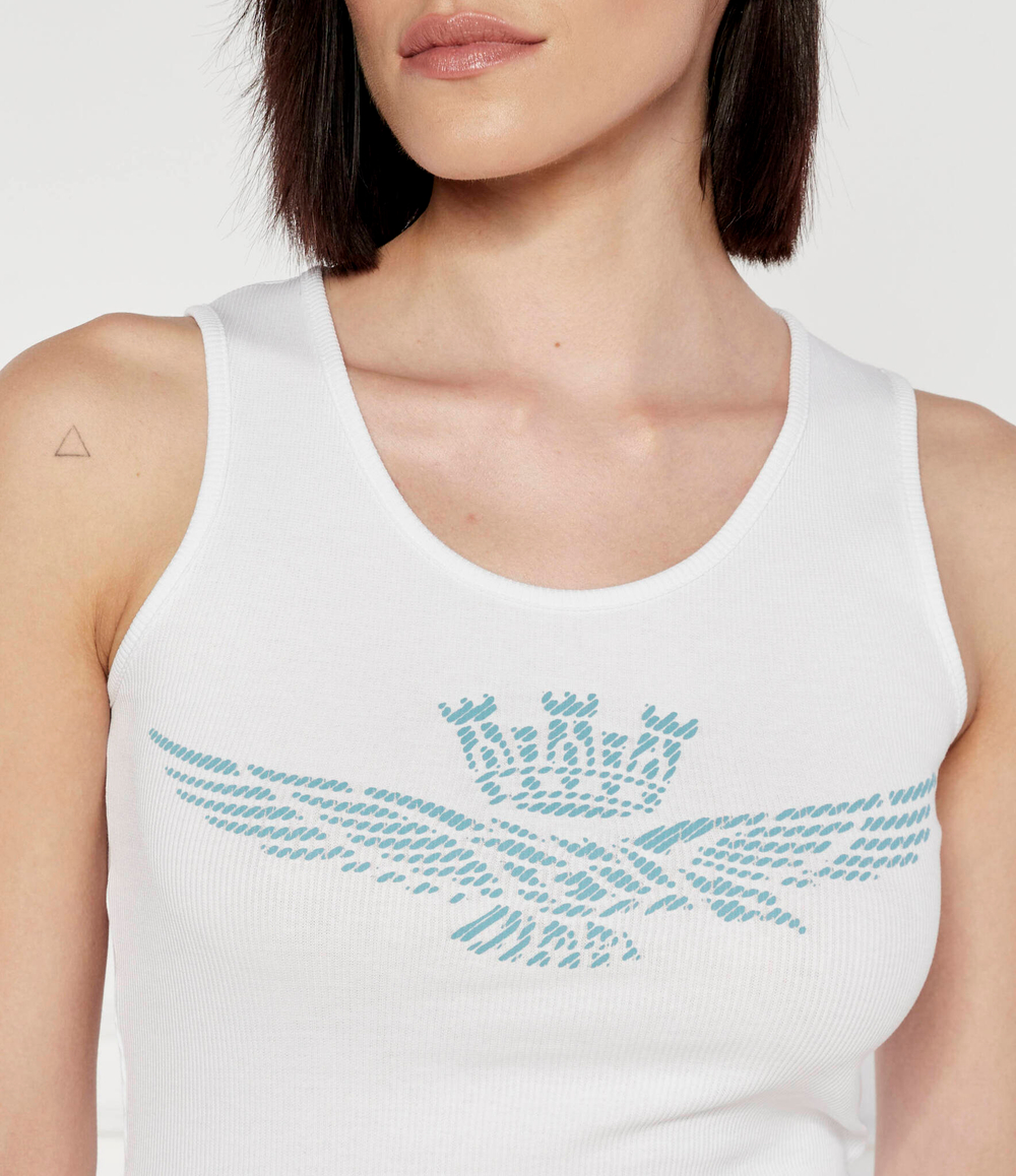 Топ Aeronautica Militare - белый(TS2243DJ644)
