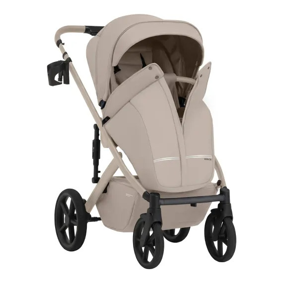 Коляска 2 в 1 SBL Dolce Cream Leather