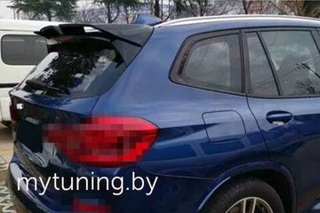 Спойлер V.1 глянцево - черный для BMW X5 G05 2018+