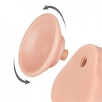 Реалистичный фаллоимитатор Lovetoy Sliding Skin (20*4см) с двойным покрытием, телесный