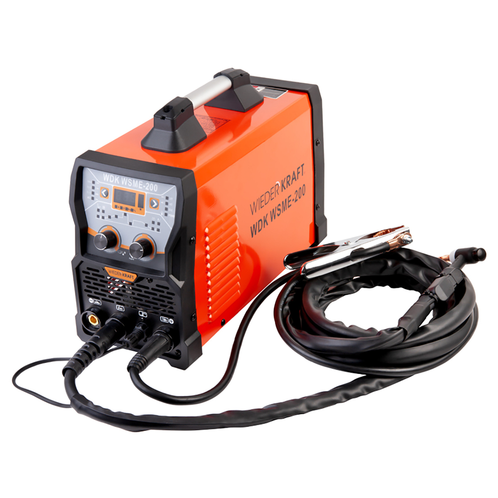 WDK WSME-200 Сварочный инвертор аргоннодуговой сварки AC/DC PULSED TIG