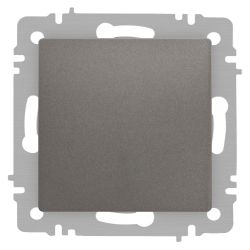 Переключатель Intro Accent 6-108-09 перекрёстный 10А-250В IP20 СУ AL/CU титан | Intro