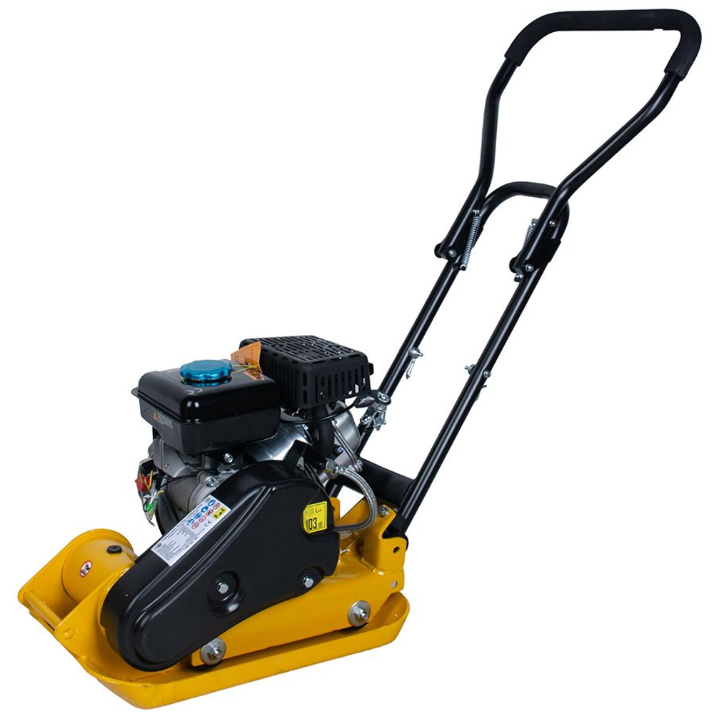 Виброплита 45 кг, 8,5кН (Loncin) без бака, коврик, колесный комплект TOR T-50*