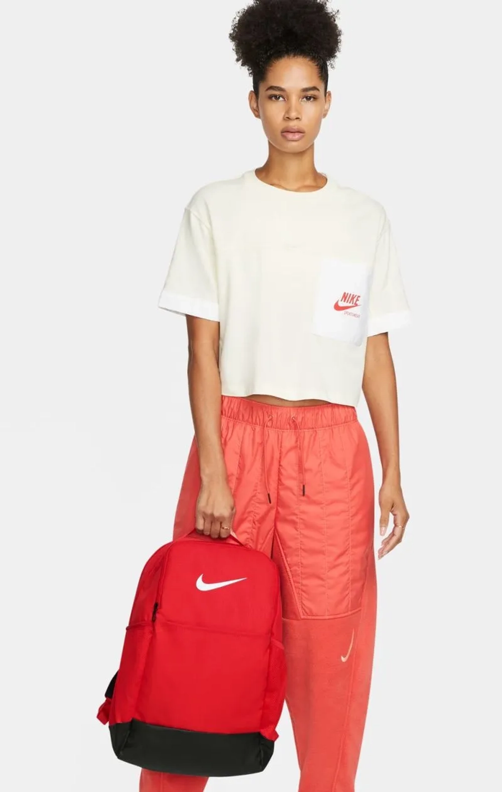 Рюкзак теннисный Nike Brasilia 9.5 Training Backpack - university red/black/white