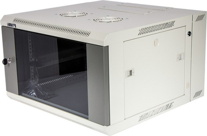 Шкаф настенный 19", 22U TWT TWT-CBW3G-22U-6x6-GY