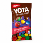 Yota, драже молочный шоколад в цветной глазури, 20 шт по 40 г