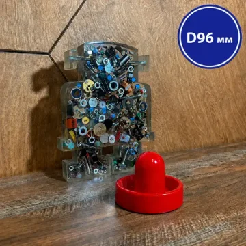 Weekend Бита для аэрохоккея D96 мм, красная