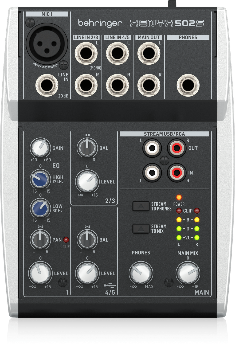 Микшерный пульт Behringer Xenyx 502S