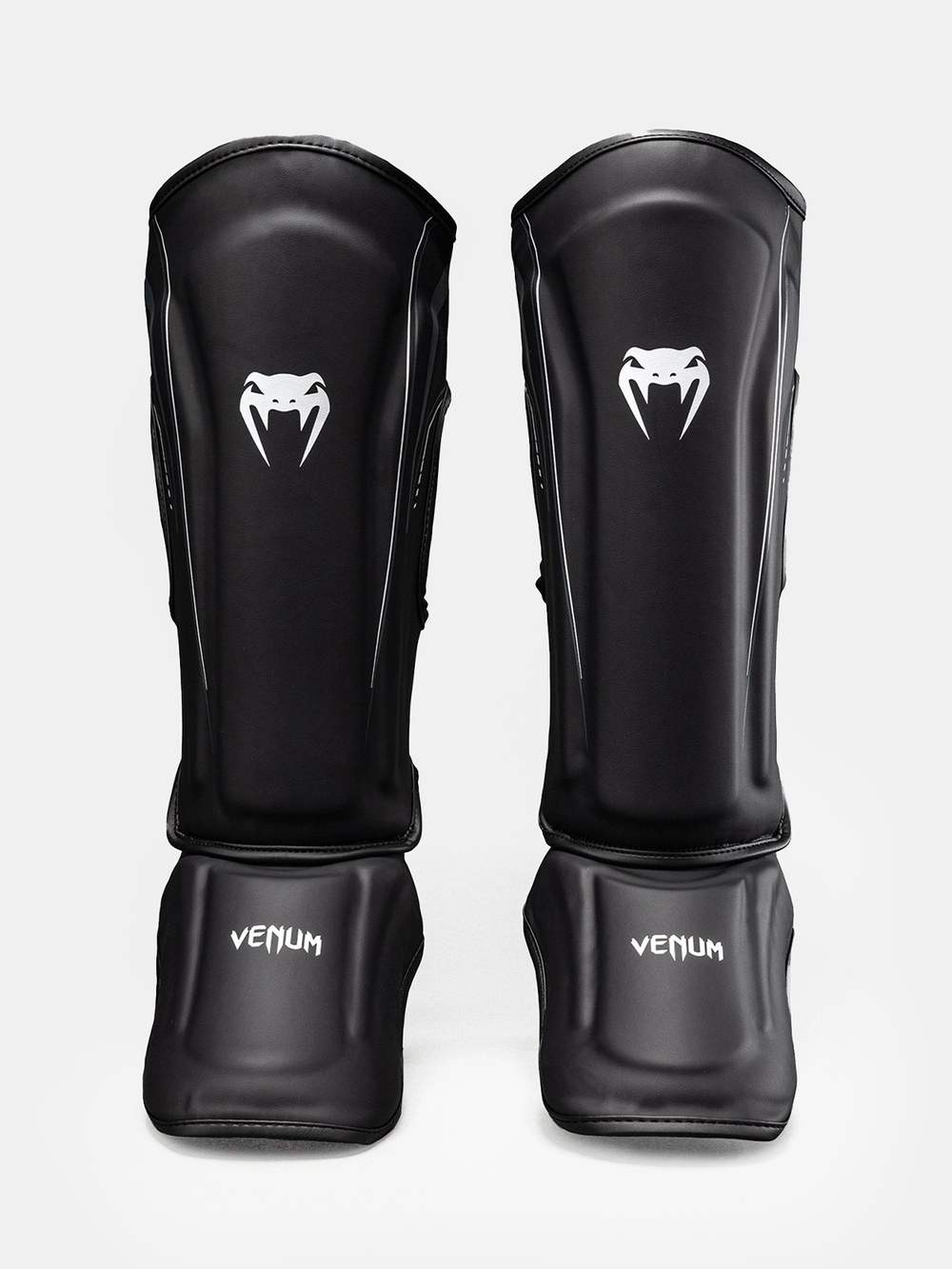 Щитки Venum Impact Streamline Black/White
