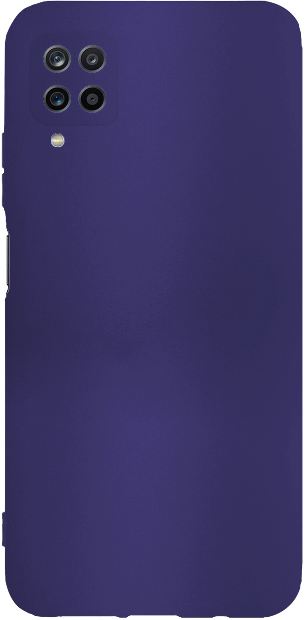 Мягкий Soft Touch чехол из силикона для SAMSUNG GALAXY A12 / M12 с бархатной подкладкой