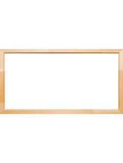 Деревянная рама 55x95 для картин на подрамнике сеч. 40x18