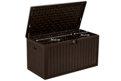 Пластиковый сундук Black Fox Palram 568 л