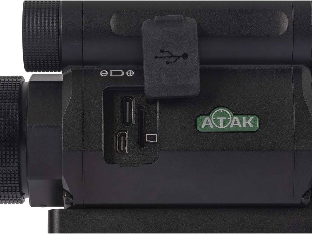 Прицел тепловизионный ATAK ET23-45LRF PRO x4.7/9.4/18.8/28.2/37.6, 384x288, лазерный дальномер, ø45мм, обнаруж.1700м