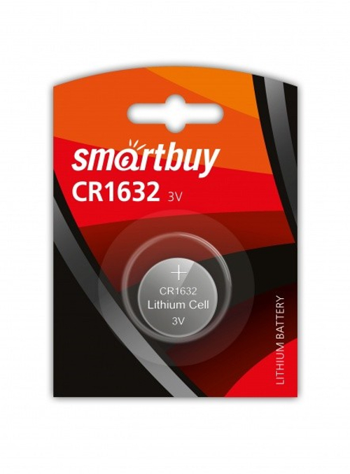 Литиевый элемент питания Smartbuy CR1632/1B (12/720) SBBL-1632-1B