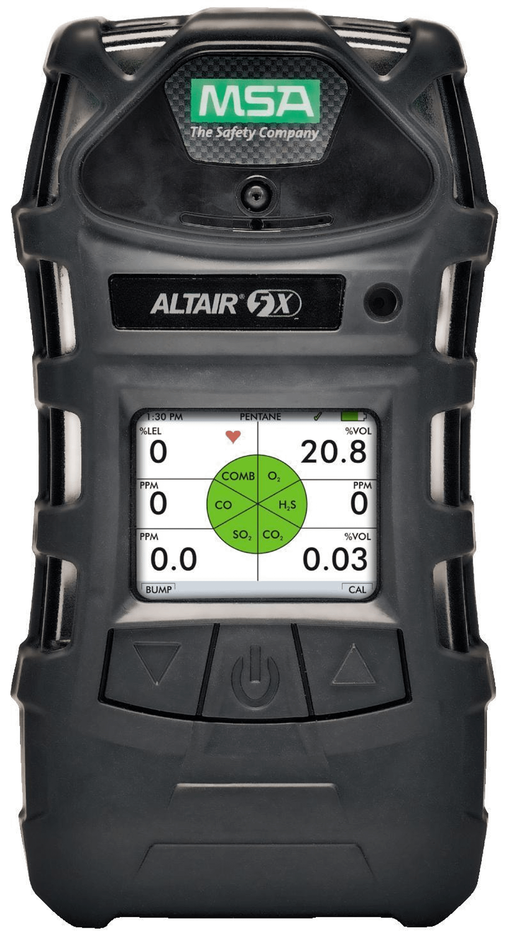 ALTAIR 5X (CH4-O2-CO-H2S-CO2-NH3)