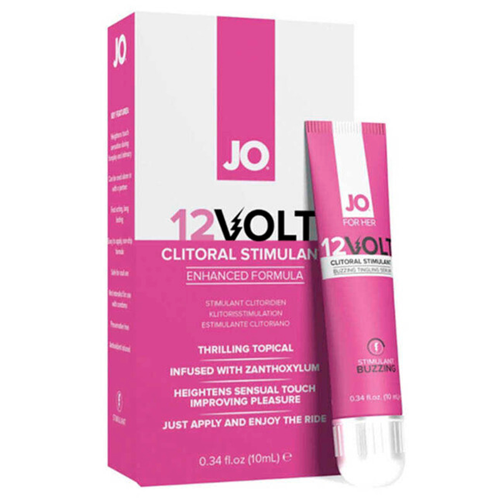 Возбуждающая сыворотка мощного действия JO Volt 12 VOLT, 10 мл (Цвет: прозрачный)