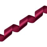 Лента атласная 50.0 мм / 2 шт по 22.86 метра, т.бордовый