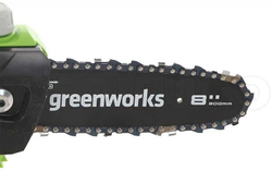 Высоторез-сучкорез аккумуляторный GREENWORKS G40PSF 40В,20см,без АКБ и ЗУ (1401107)