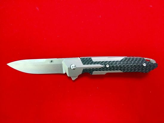 Складной нож Spartan Blades KRANOS-First production SB/SF6SWPLCF c клинком из стали CPM-S35VN, рукоять титан / карбон