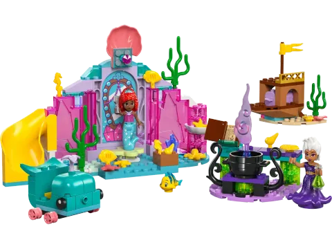 Конструктор LEGO Disney 43254 Хрустальная пещера Ариэль