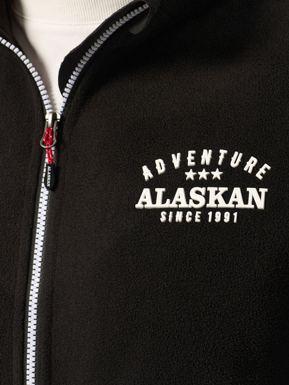 Кофта флисовая на молнии Alaskan Adventure черный 4XL