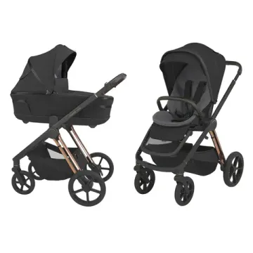 Коляска Espiro Miloo 2 в 1 Diamond Black (110)