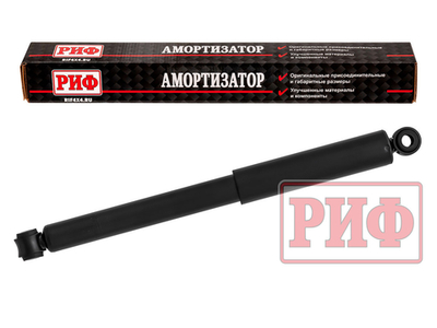 Амортизатор РИФ задний Mitsubishi L200 2005-2015/Nissan Navara D22 (NP300) штатный OEM 4162A366
