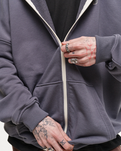 Zip-Up Hoodie LOGO Castlerock