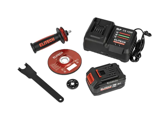 Аккумуляторная угловая шлифмашина ELITECH HD CAG 2012BL 210315 E2213.074.01