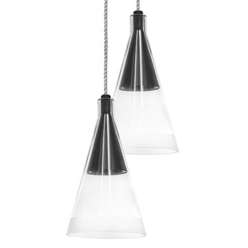 Подвесной светильник 757067 черный матовый Cone Lightstar