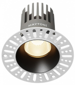 Встраиваемый светильник Maytoni  DL121-15W-3K-TRS-B