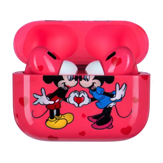 Apple AirPods Pro 2 USB-C Mickey &amp; Minnie Pink
