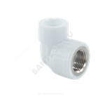 Угольник PP-R комбинированный белый Дн 32х1/2" ВР VALFEX 10125232