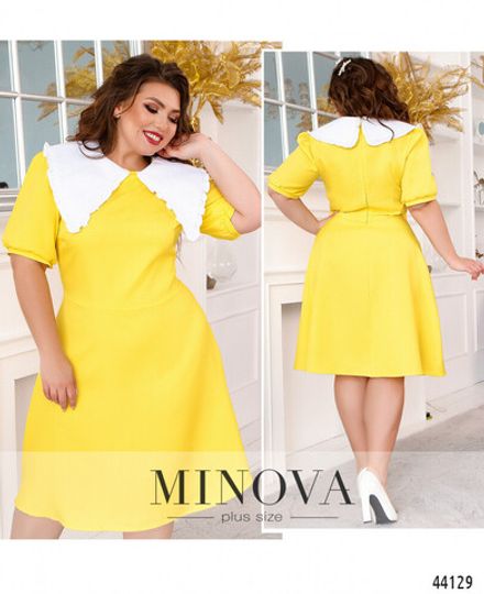Платье 820-желтый Minova Фото 1