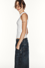 ДЖИНСЫ TRF BAGGY СО СРЕДНЕЙ ПОСАДКОЙ — ZARA