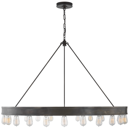Люстра Visual Comfort Roark 50" Modular Ring Chandelier (Open Box)