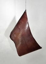 Плечо кожи Bridle Oak Bark крупным планом