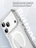 Чехол накладка iPhone 17 Pro / 18 Pro 6.3" Gurdini Alba Series Protective with Magsafe Clear
