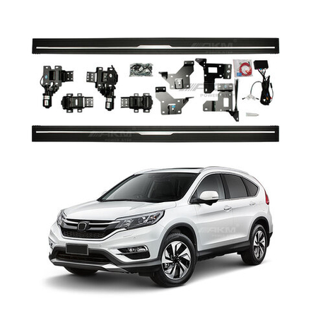 Электрические боковые пороги с подсветкой для Honda CR-V 2012+