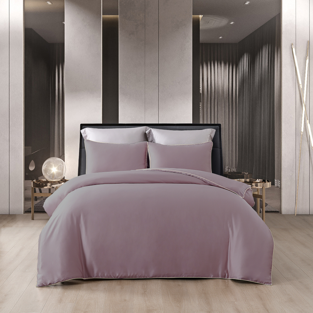 Постельное белье семейное Luxe Dream Infinity Marsala T1029F