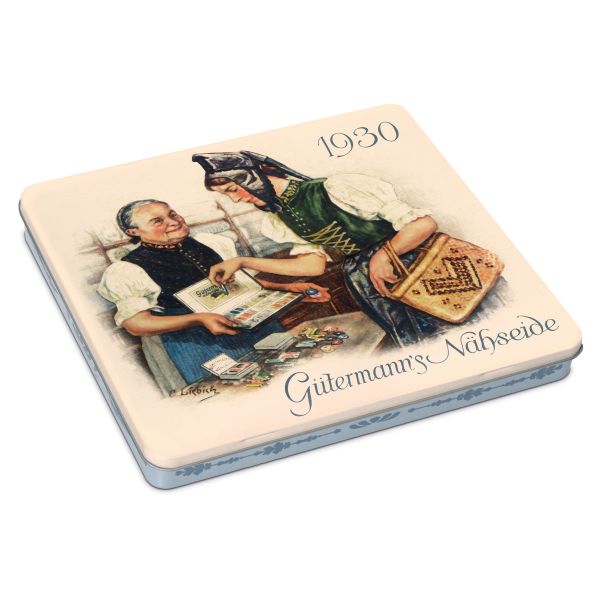 Швейные нитки (набор) Gutermann Sew-all 100м, 30 катушек, ассорти в металлической коробке 