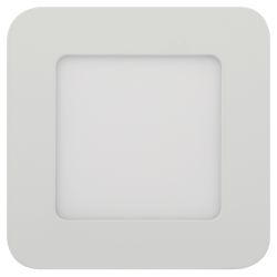 Светильник светодиодный встраиваемый Даунлайт ЭРА LED 2-6-4K Slim панель 6Вт 4000К квадрат | Downlight