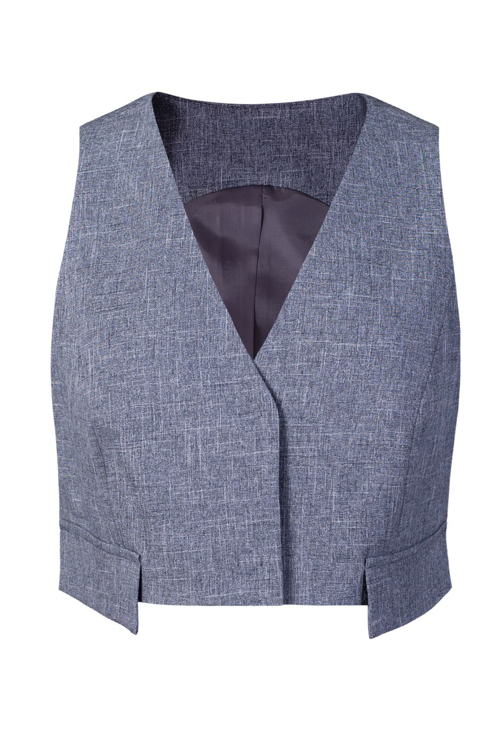 Жилет женский Mila Bezgerts 062ВП, цвет графит, размер 44-164