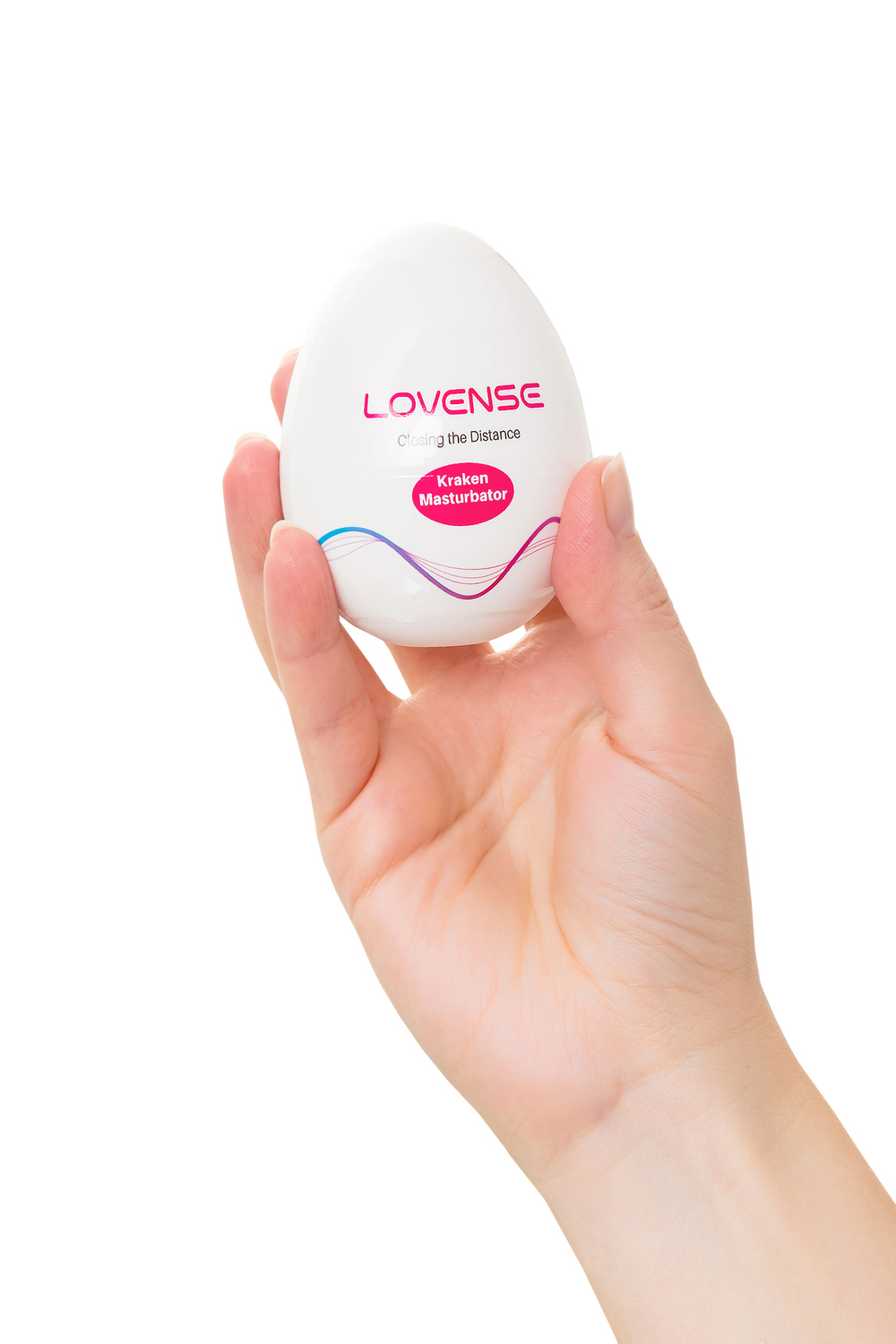 Мастурбатор нереалистичный Lovense Kraken белый 6,2 см
