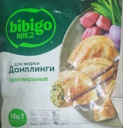 Дамплинги, Бибиго, для жарки оригинальные, Равиоли, 250 г