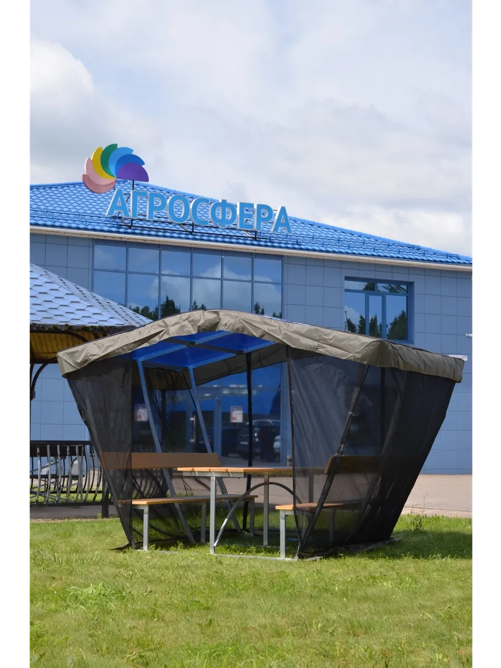 Москитная сетка для беседки Агросфера-Тюльпан