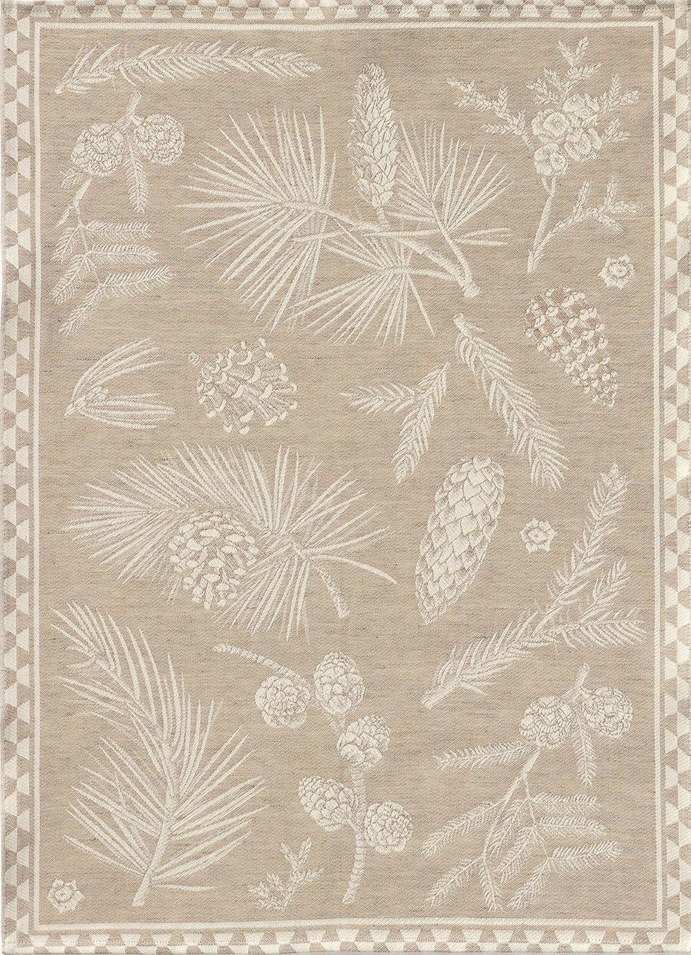 Полотенце кухонное FORESTA 50% Leitner 50x70 Коричневый