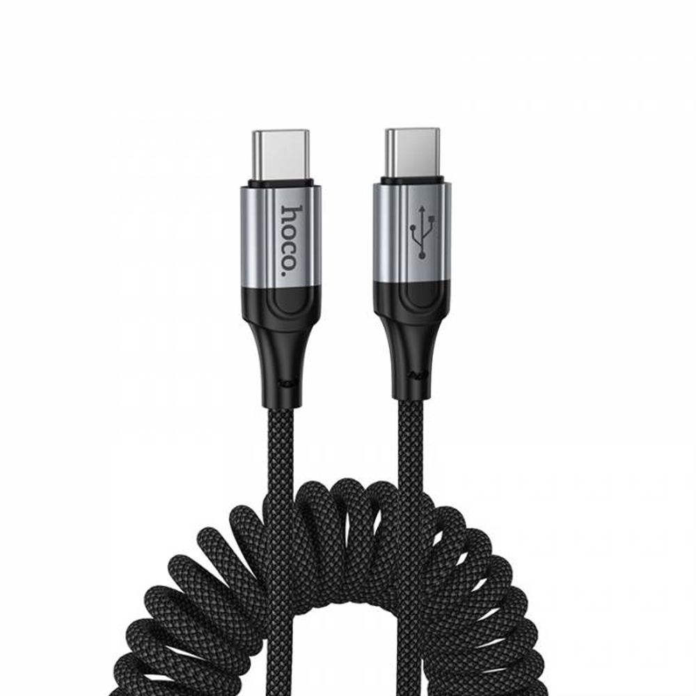 Кабель Type-C на Type-C Hoco X121 (black)